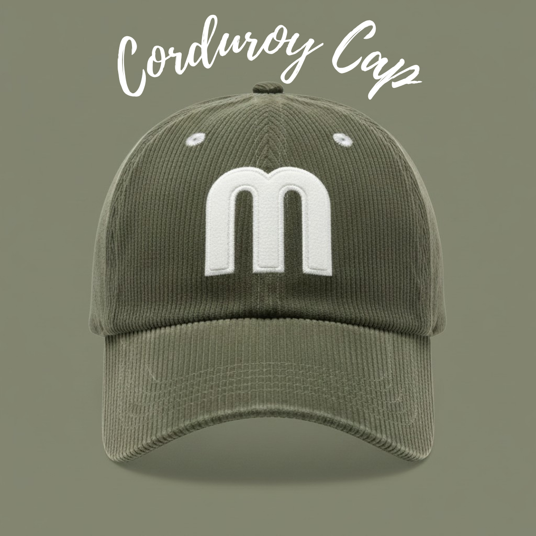Luxury Corduroy Cap Kids | Free Delivery