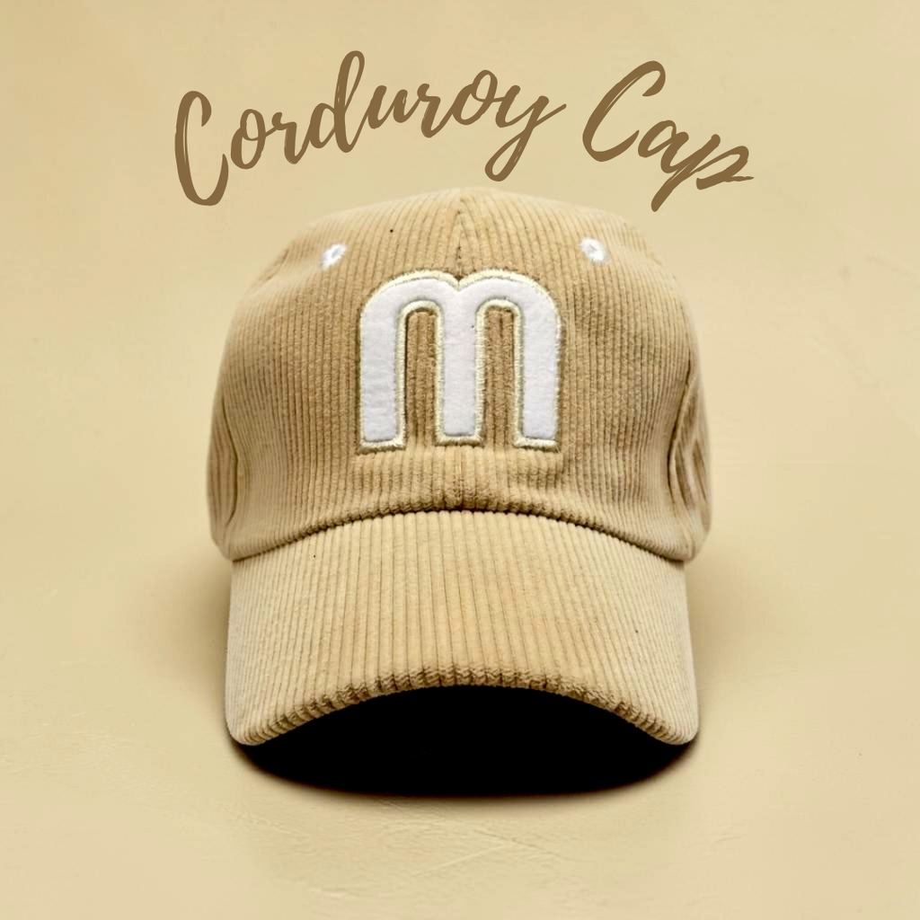 Luxury Corduroy Cap Kids | Free Delivery