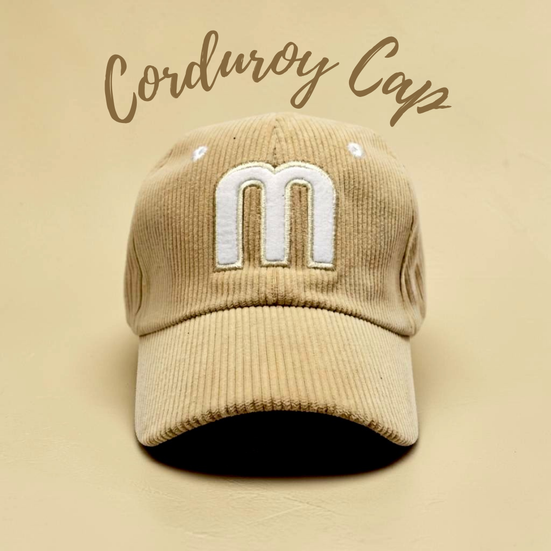 Luxury Corduroy Cap Kids | Free Delivery