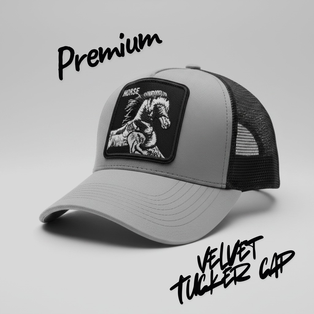 Premium Velvet Trucker Cap  | Free Delivery