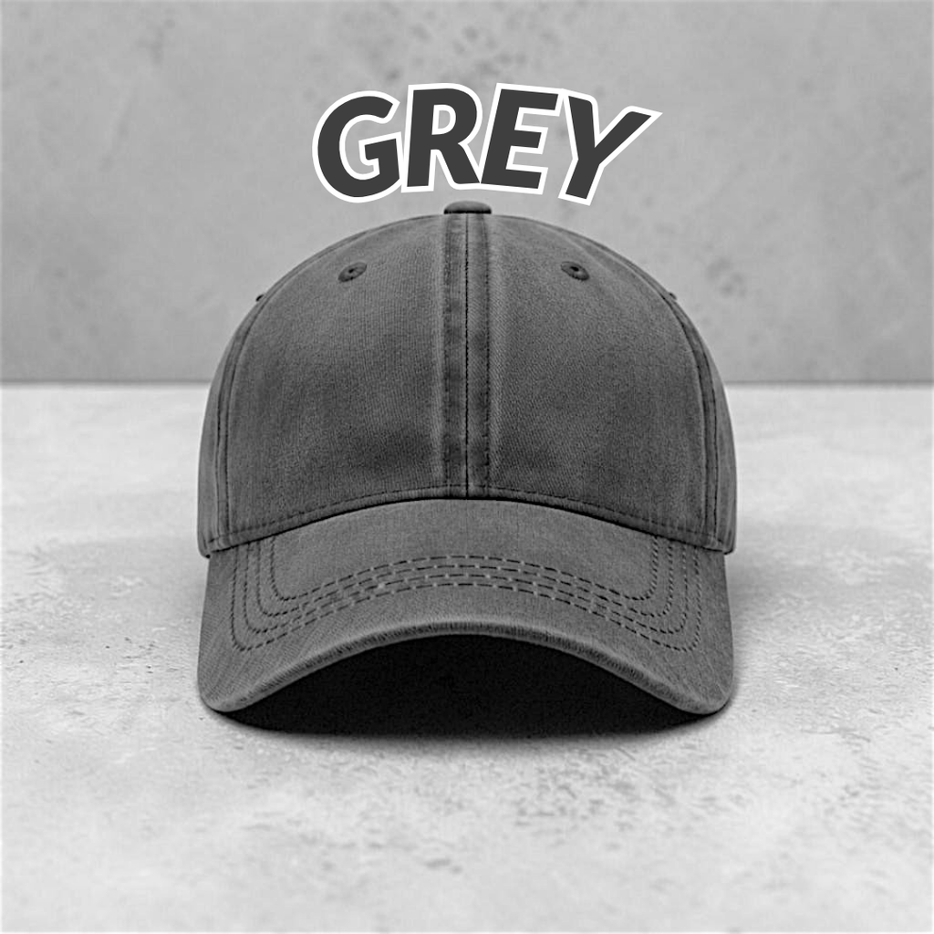 Acid Washed Soft Denim Cap | Free Delivery