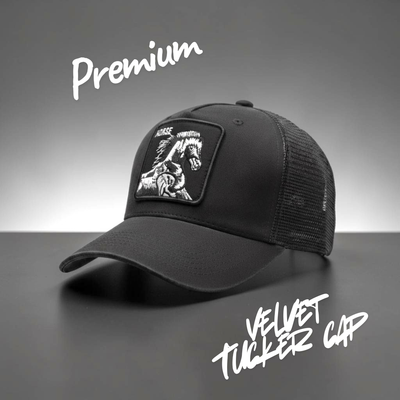 Premium Velvet Trucker Cap  | Free Delivery