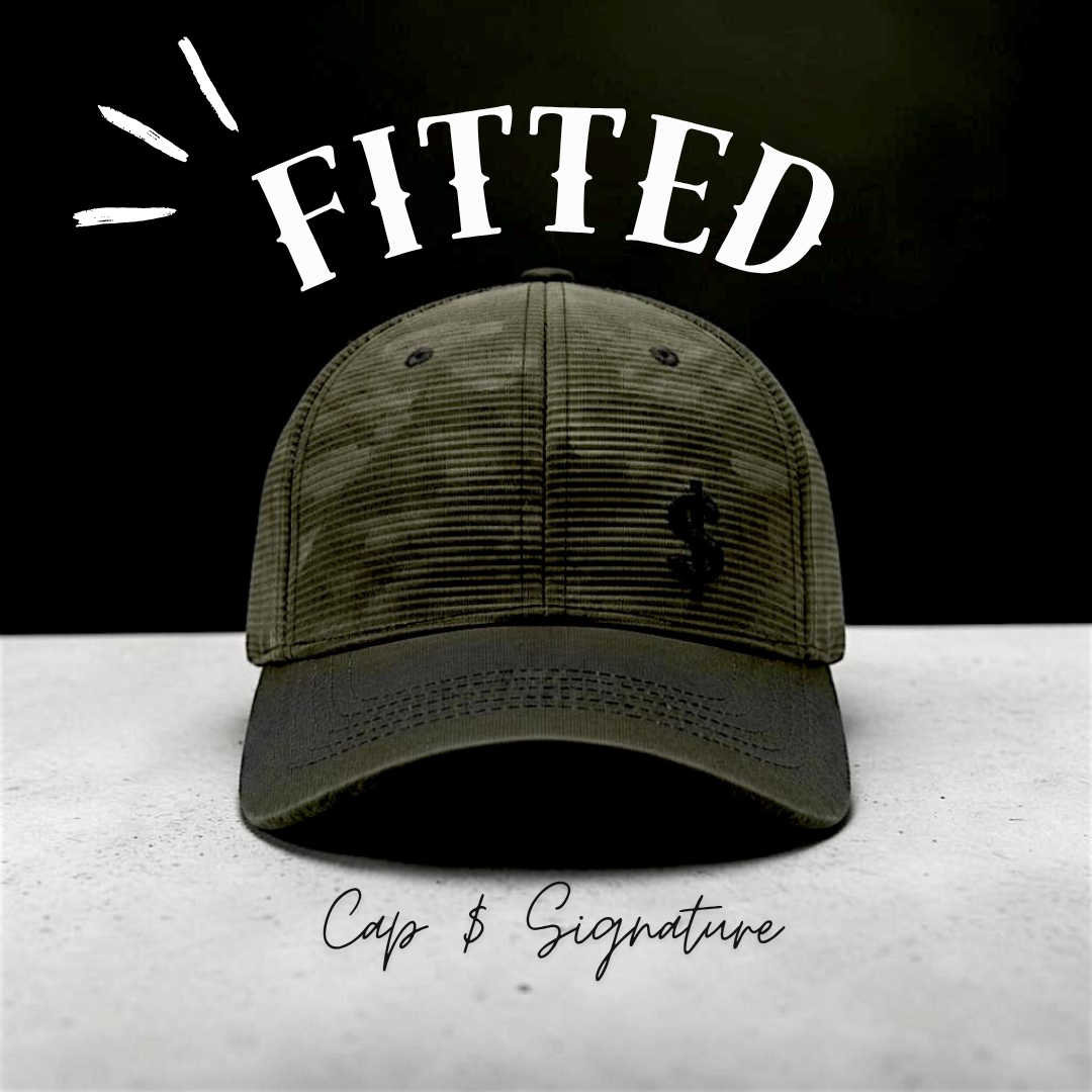 Fitted Cap "$ Signature " | Free Delivery