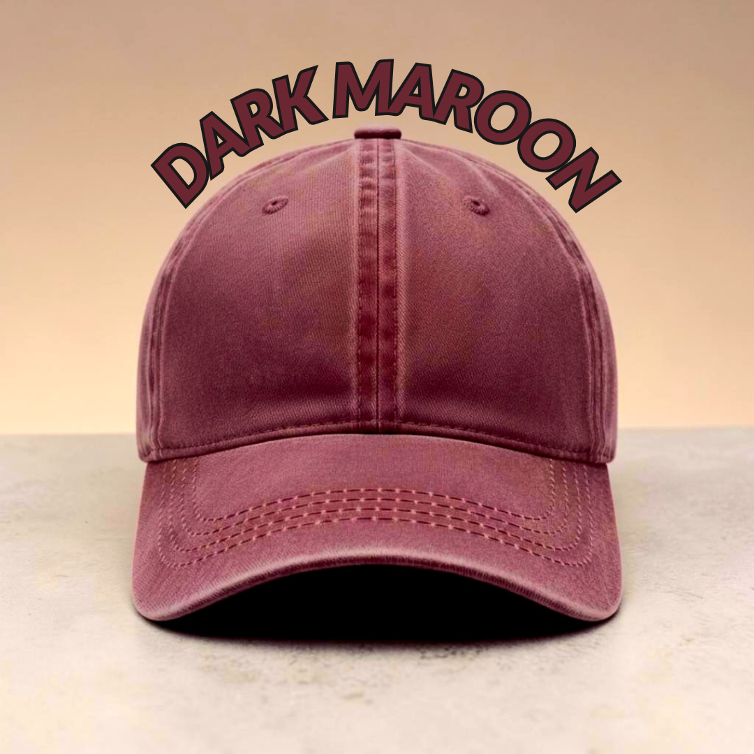 Acid Washed Soft Denim Cap | Free Delivery