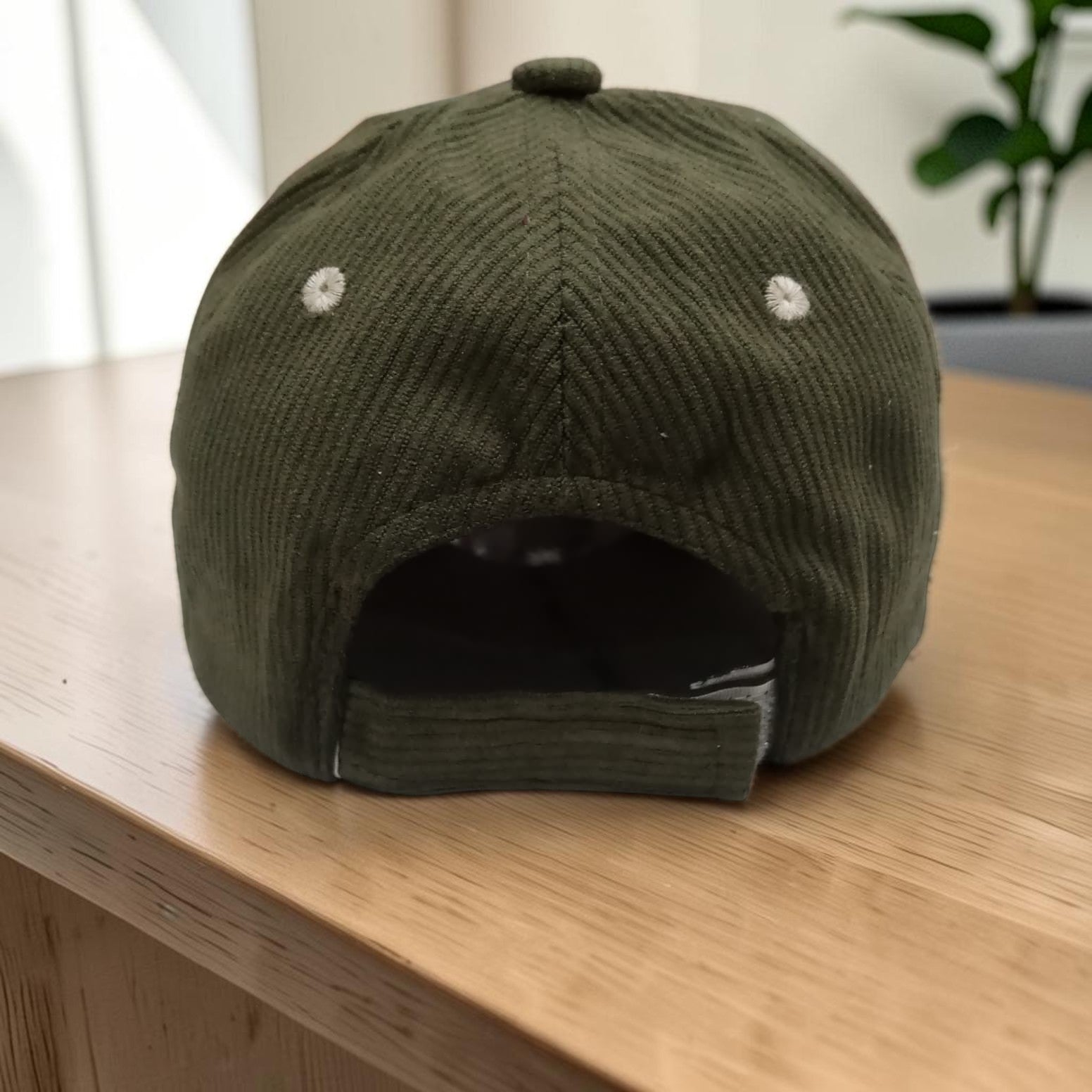 Luxury Corduroy Cap M-Embroidered