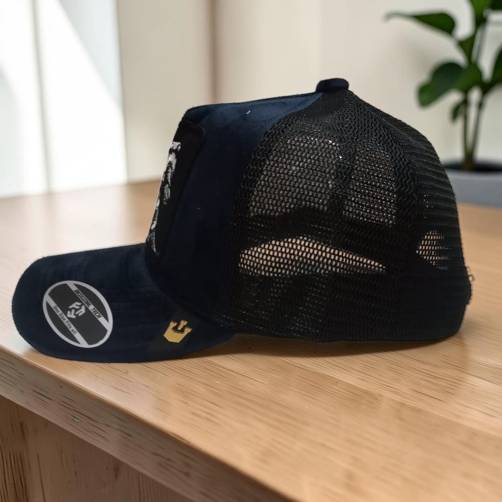 Premium 'Horse' Embroidered Velvet Trucker Cap  | Free Delivery
