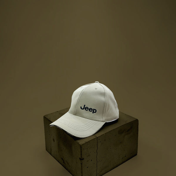 Premium Embroidered Cap White